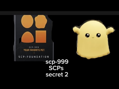 scp roleplay scp-999 - YouTube