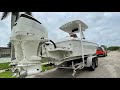 Redone scarab 302 center console w twin 2020 suzuki 300 4stroke w warranty only 78 hrs