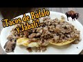 PROBÉ TACOS DE CARNE EXÓTICA.🐃😱