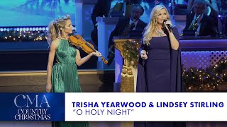 Trisha Yearwood and Lindsey Stirling – “O Holy Night” | CMA Country Christmas 2023