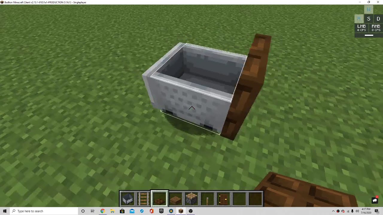 HOW TO MAKE A WORKING MINECRAFT CHAIR!! YouTube