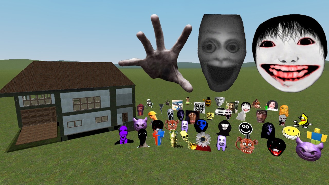 Nico's Nextbots Vs House in Garry's Mod