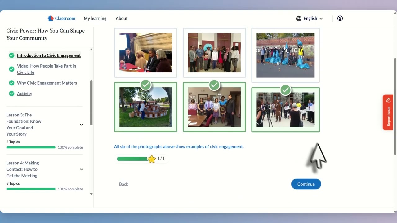Refugee Youth Leadership course walkthrough preview