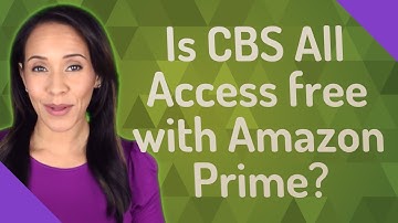Is CBS All Access free with Amazon Prime?