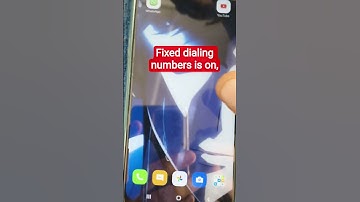 fixed dialing numbers is on problem solved