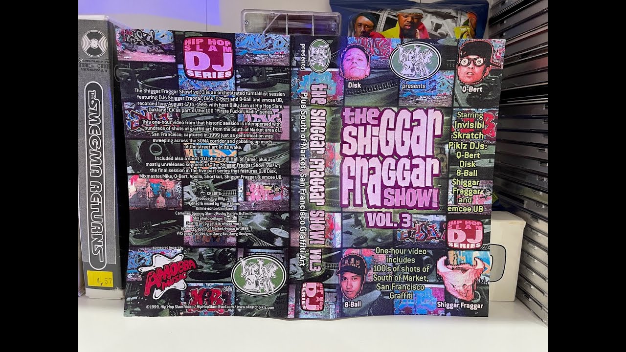 Invisibl Skratch Piklz – The Shiggar Fraggar Show! Vol. 3 (VHS 
