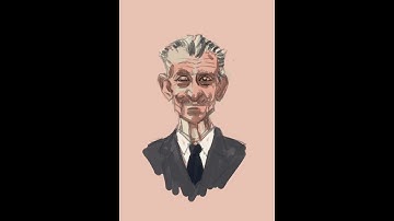 Krita  Time-Lapse Paintings - Old Man