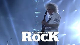 Queen \& Adam Lambert - We Will Rock You | Classic Rock Magazine