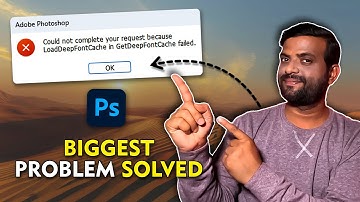 [Solved] Photoshop - Selected font failed during last operation - Easy STEPS
