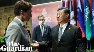 Xi Jinping confronts Justin Trudeau at G20 over 