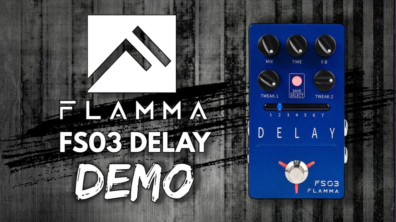 Pedal Flamma FS03 Digital Delay Estéreo - PD1160 - Casa & Vídeo