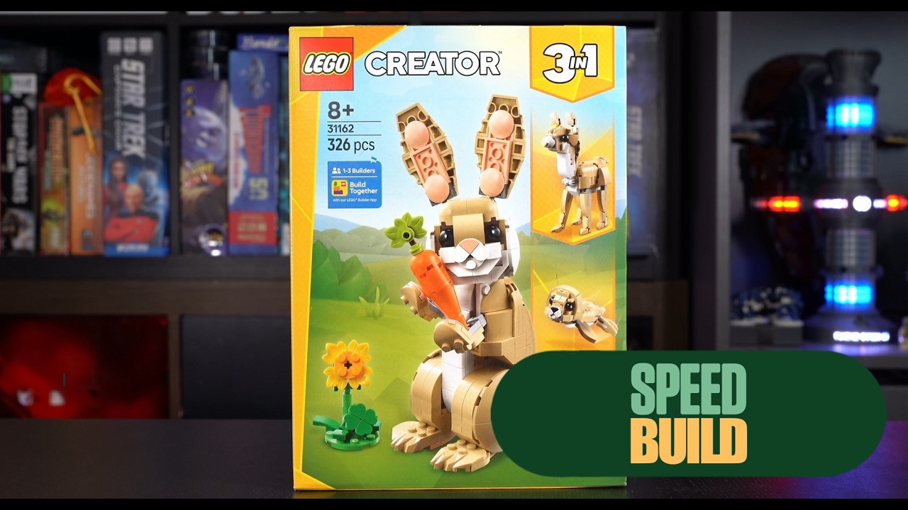 LEGO Creator Cute Bunny 31162 - Speed Build - YouTube