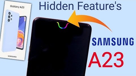 Samsung Galaxy A23 : Enable LED Notification Light | Samsung Galaxy A23 Hidden Feature