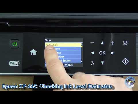 Epson Expression Home XP-442/XP-445: How to Check Estimated Ink Levels