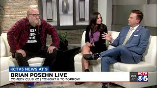 KCTV5 Interview with Comedian Brian Posehn (Lifestyle)