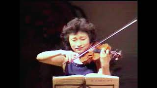 Kyung Wha Chung plays Mozart violin sonata K.377