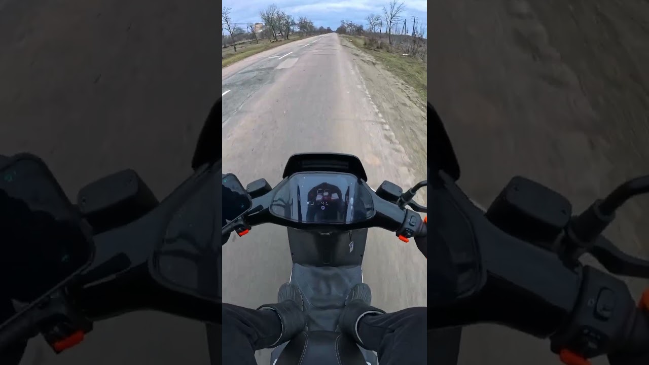 Тест швидкості YADEA GT60 🚀 електричний мопед 2400W | 50 км/год навіть з напіврозрядженим АКБ