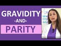 Gravidity and Parity Examples Maternity Nursing NCLEX Review (Gravida & Para)