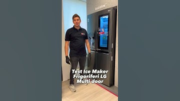 LG Frigoriferi | Come testare Ice Maker del frigorifero LG InstaView Multi door