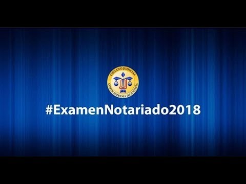 6,516 profesionales del derecho realizaron #ExamenNotariado2018