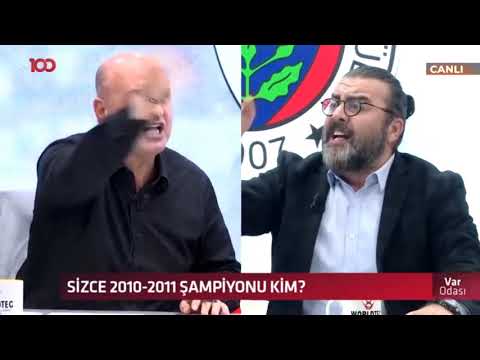 Emre Bol ve Oğuz Altay arasında TV 100'de yayınlanan Var Odası programında canlı yayında kavga çıktı