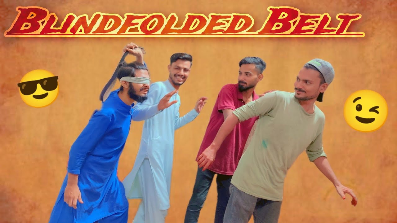 Blind folded Belt funny game// part 2😂 Three Idiot official YouTube