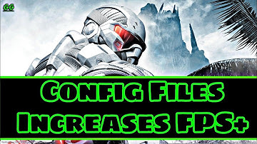 Crysis Low End PC Config File