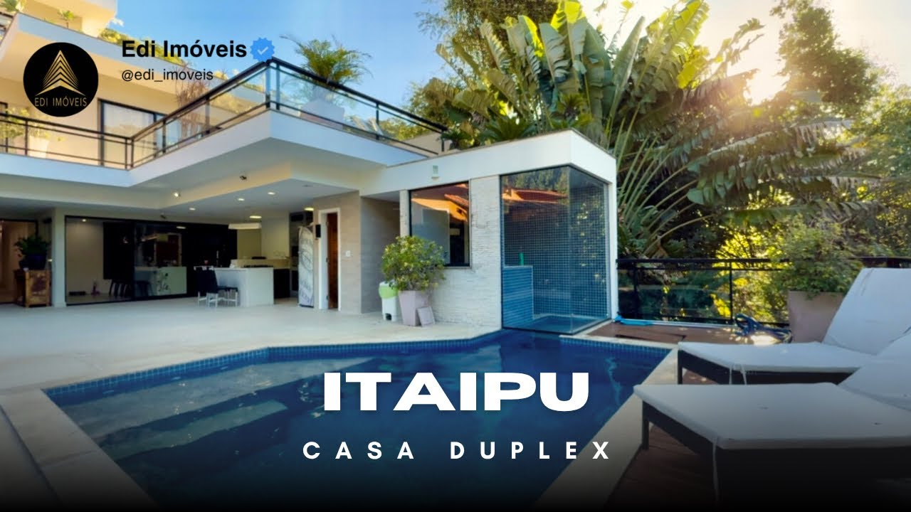 Luxuosa Casa Alto Padrão  à Venda Em Condomínio No Bairro Itaipu Por R$3.300.000,00