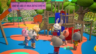Honey Bee Acres Series 2 Webisode 9: Obstacle Course | Animation for Kids