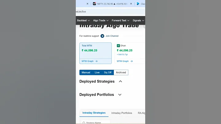 Algo trading in options trading #optionmate #algotradingtelugu #algotrading #niftytradingstrategy thumbnail