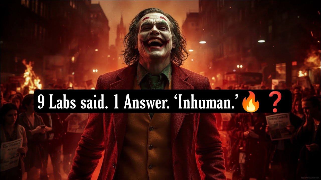 No wayy...They Sent Your Blood to 9 Labs Each Report Came Back INHUMAN  Joker Speech Dark Motivation