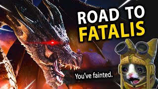 ROAD TO FATALIS - Monster Hunter World (My 1st Livestream) Preparing for Fatalis 1st attempt