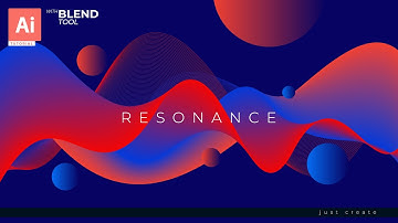 How to Create Abstract Background in Adobe Illustrator with Blend Tool | EPS.05