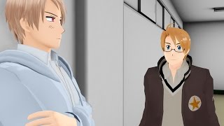 [MMD] Hetalia - Songs in Real Life "The Hottest Girl"