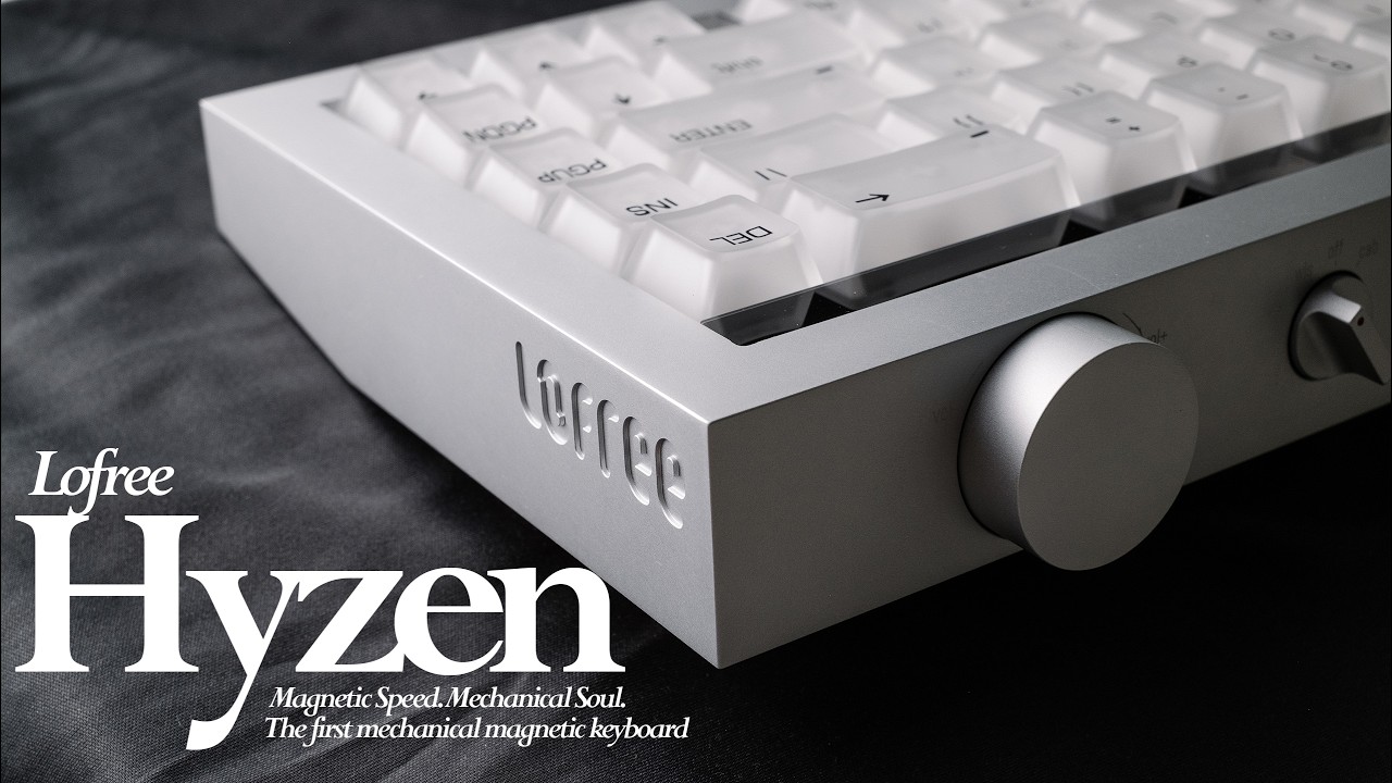 A Different Kind of Hybrid Keyboard (LOFREE HYZEN) - YouTube