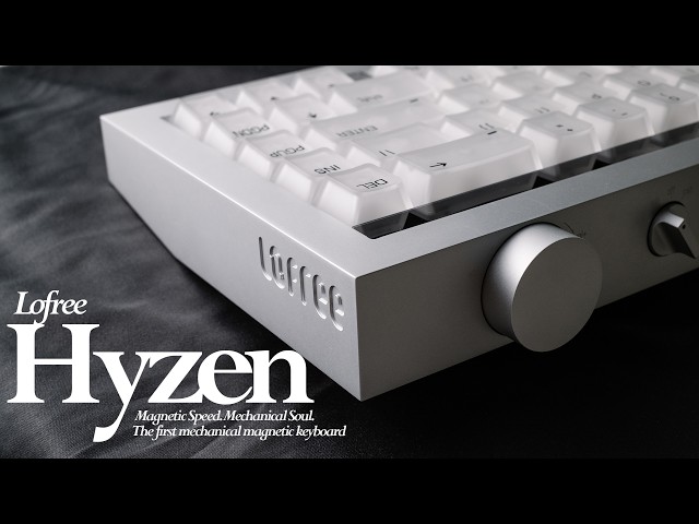 A Different Kind of Hybrid Keyboard (LOFREE HYZEN) - YouTube