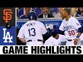 Max Muncy belts two homers in Dodgers' 9-1 win | Giants-Dodgers Game Highlights 7/24/20