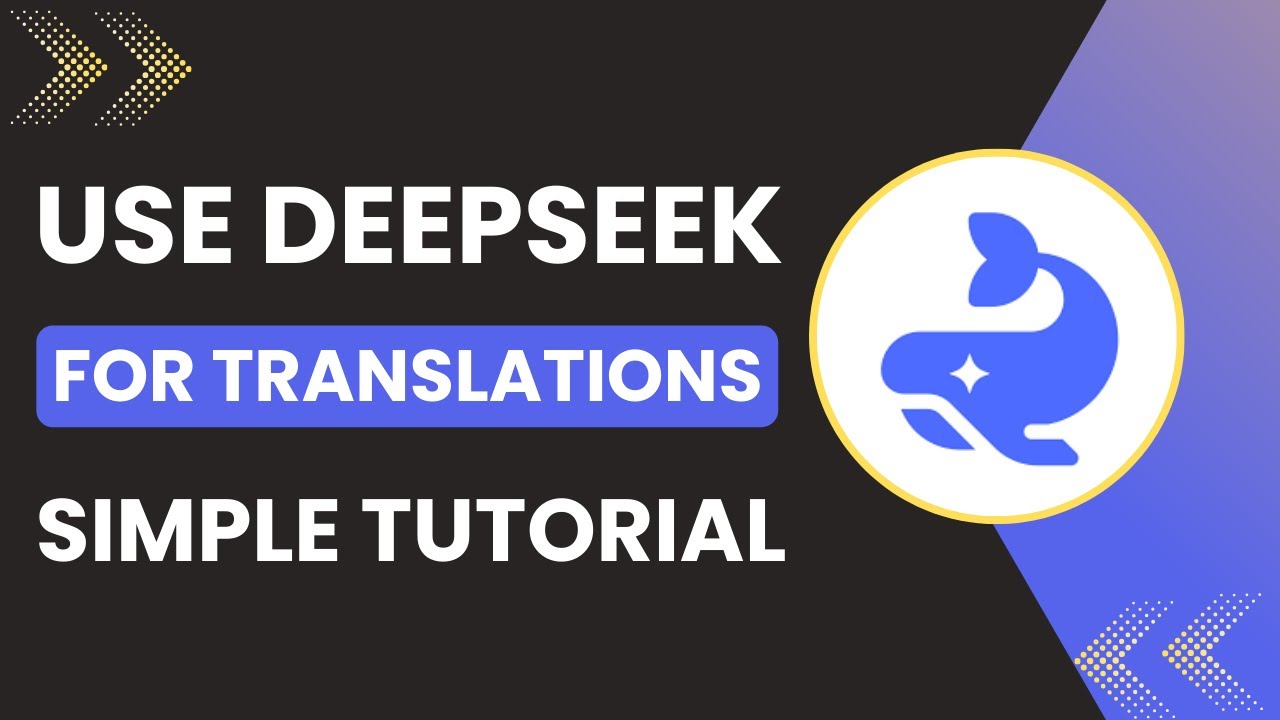 How To Use Deepseek For Translations - YouTube