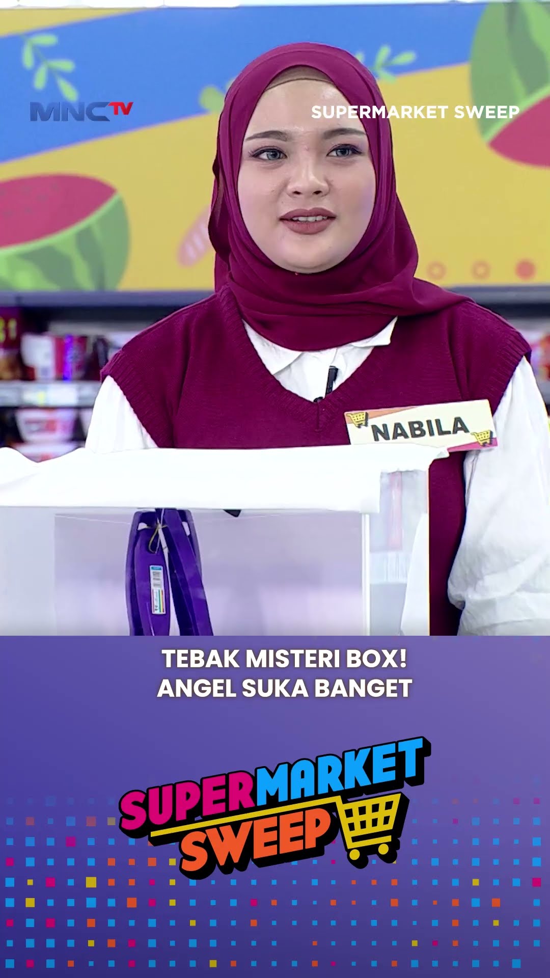 Angel Bikin Yang Lain Halu #supermarketsweep #gameshow #mnctv #shorts