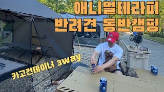 반려견 동반 캠핑, 대전 상소동 오토캠핑장