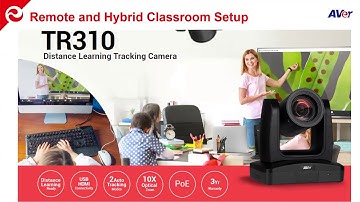 Webinar: Getting Ready for Fall with AVer Distance Learning Tracking Camera