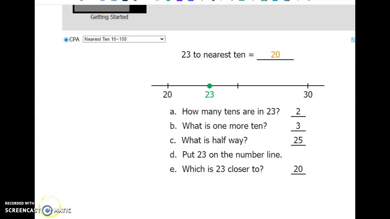 Rounding to the nearest 10 & 100 - YouTube