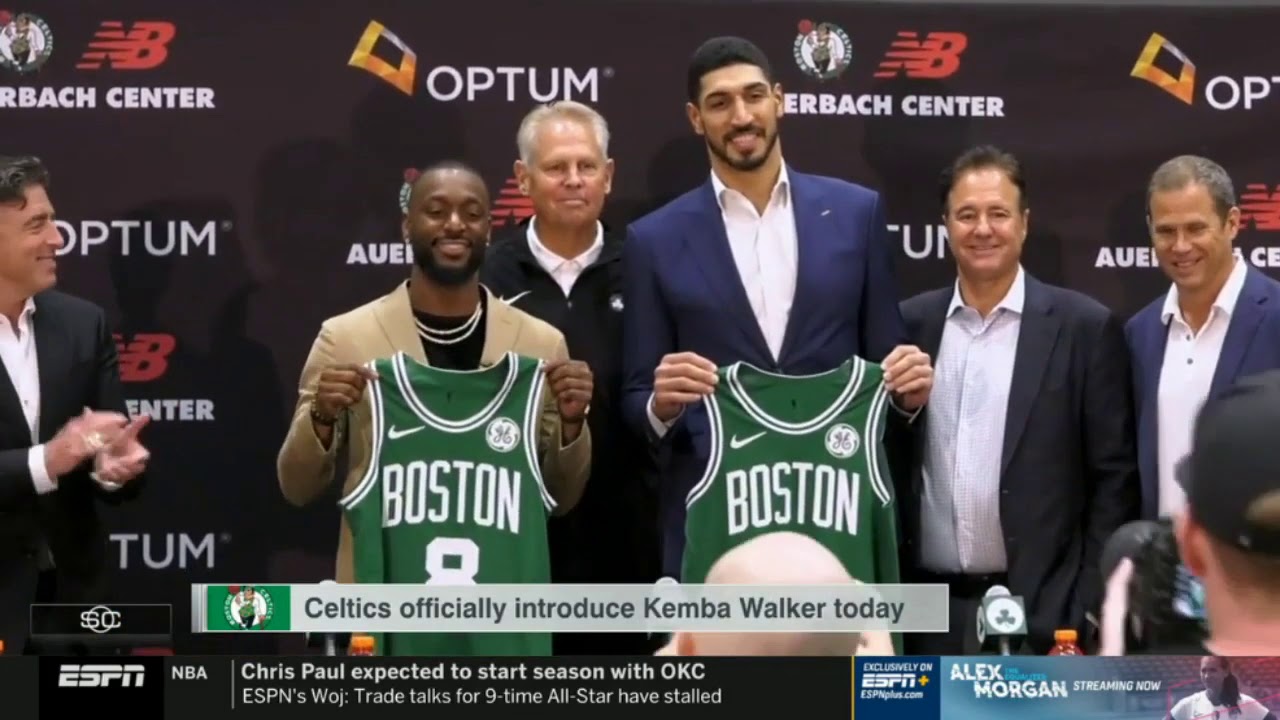 Sports Center Today | Kemba Walker and Enes Kanter are officially Celtics