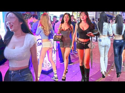 4K Gangnam Seoul 압구정 로데오 거리에는 모델 같은 사람들이 많아서 거리에 빛이나네요 함께 걸어요 압구정동 강남 서울 한국