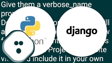 Can you give a Django app a verbose name for use throughout the admin?