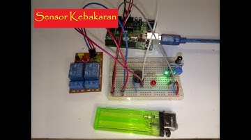 Pendeteksi api dengan Sensor Api Arduino