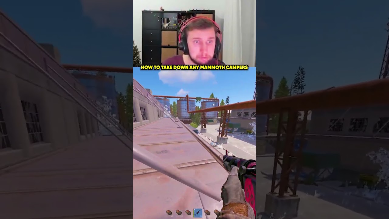 Secret Launch Site Jump 😯😈 #rust #shorts #trausi