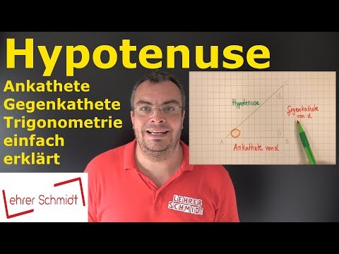 Video: So Finden Sie Die Hypotenuse Auf Zwei Beinen