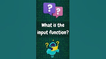 What is the input function in Python? | #viral #shorts