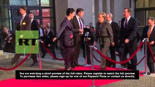 Germany: Merkel and Cameron open CeBIT trade fair